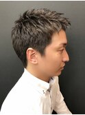 王道アップバング【ビジネス】ショート