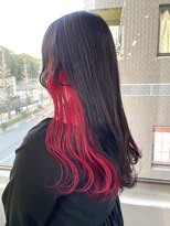 ポプルス(popls)&nbsp;推しカラー/インナーカラー/イヤリングカラー/インナー赤