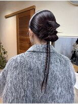 ニット(Knit)&nbsp;お呼ばれヘアアレンジ