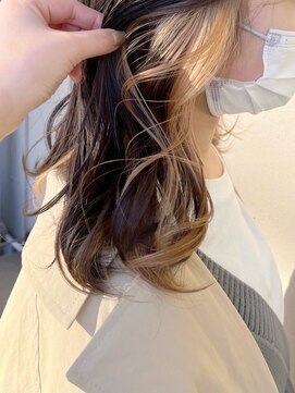 プログレス フレスポ富沢店(PROGRESS) インナーカラー/ホワイトミルクティーベージュ/10代20代