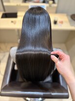 ジーナ 本八幡(Zina)&nbsp;地毛風ブラックカラー×美髪ヘアエステ　Zina 本八幡