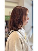 自然なウェーブ