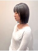 パツっと可愛いタッセルボブ