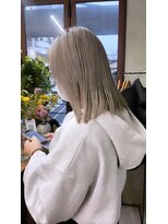 ソルトウォーター(SALT WATER)&nbsp;ピンクベージュ/イメチェン/ブリーチ/恵比寿/代官山