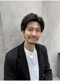 スパイキーショートニュアンスパーマスペインカールメンズ北千住