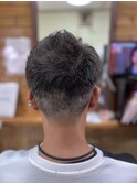 ベリーショートツーブロスタイル