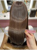 髪質改善メテオカラーショコラベージュミディアム