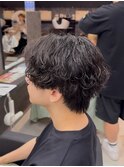 メンズカットパーマ/ニュアンスパーマ/フェザーパーマ[北千住]