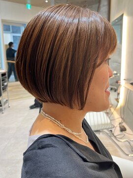 ソワネ 表参道(soigne) まろやかグラデーションボブ