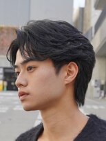 フィフス トウキョウ (fifth TOKYO) 渋谷フェザーパーマニュアンスパーマセンターパートウルフカット