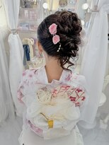 リムネ(RIMUNE)&nbsp;サイドアップ／浴衣ヘアセット