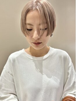 ケンジ 横浜(KENJE)の写真/あなたのライフスタイル、個性、季節感に合わせたワンランク上のカラーを提案…透明感たっぷりのカラーに！
