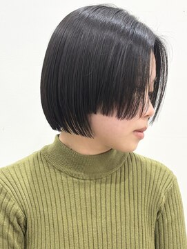 モリオフロムロンドン 松戸店(Morio from London) 【モリオ松戸　石山】ダブルラインボブぷつっとボブミニボブ黒髪