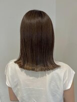 ノルン バイ シェリッシュ(Norn by sheriche)&nbsp;マロングレージュ/外はねボブ/大人ガーリー