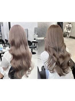 【大阪梅田駅徒歩5分/中崎町駅徒歩1分】cut+color\5900/inner color￥7500♪ブリーチなしWカラー[半個室]