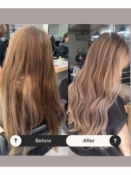 レディアル 大宮(REDEAL ope.) 白髪ぼかしハイライト