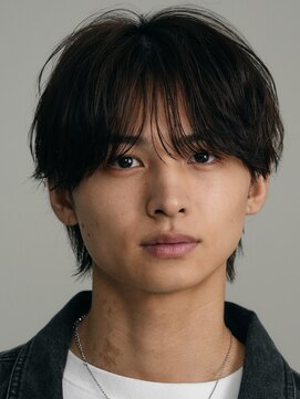 フィフス(fifth) 原宿緩めシャドウパーママッシュウルフカットツーブロック茶髪