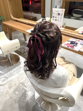 フラム(fulam) ハーフアップ