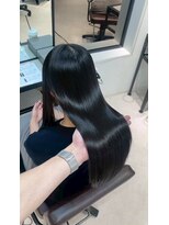 シェノン 梅田(CHAINON)&nbsp;梅田/着物ヘア/大人ガーリー/ダークアッシュ/似合わせカット