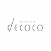 ATELIER decoco 髪質改善トリートメント/縮毛矯正/髪質改善カラー/ハイライトのお店ロゴ
