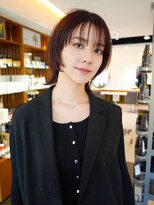 ビファインクーアヴェダ(Be fine coo AVEDA)&nbsp;ボブウルフ　前髪ありレイヤーカット