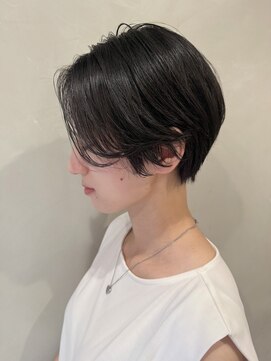 ラーム 宇部高校前店(rame) ハンサムショート、髪質改善