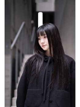 美容室 メゾン ユーガ(Maison Yuga)の写真/髪質改善・酸性ストレートで理想の髪へ！活泡泉で頭皮ケアも万全◎