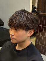 アトラクト バイ ラック 津田沼(Attract by LUCK) シャドウパーマ50%/メンズパーマ/シャドウパーマ/波巻きパーマ
