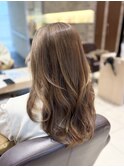 白髪活かし × 大人可愛いレイヤーカット