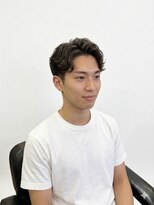 ワンワンオー バーバーショップ 博多店(@110 BARBER SHOP)&nbsp;ツーブロックパーマスタイル
