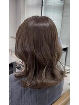 ヴィヒタ 川越 本川越(VIHTA.) ブリーチなしダブルカラーミルクティーベージュ川越本川越