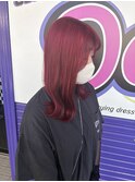 高発色レッドカラー