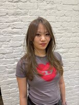 ヘアーワークスヴィクサス 諫早店(HAIR WORKS VIXUS) 【持永 早紀子】ロング小顔レイヤー