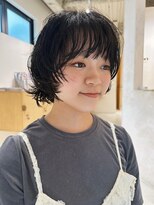 ニール 名古屋 伏見 丸の内(NEELU)&nbsp;【NEELU_misa】ニュアンスボブパーマ