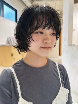 ニール 名古屋 伏見 丸の内(NEELU) 【NEELU_misa】ニュアンスボブパーマ