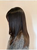 セミロングレイヤー