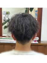 リンク ヘアデザイン(Link hair design)&nbsp;ツイスト × 縦波ウェーブ