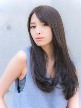 マルジュ(Marge) 【hair make Marge】プラチナアッシュ×ストレート