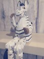 リラ(Lila) はーい☆僕シマウマ。(お店にいるシマウマですw)