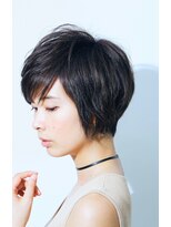 トロワエピ 表参道(Trois epis)&nbsp;乾かすだけできれいな形☆丸みショートボブ