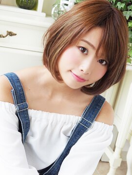 ヘア ジュレ ドゥ(hair jurer deux) 【ヘアジュレドゥ 古居】 モテ愛され☆エアリーフェミニンボブ