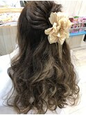 簡単ヘアアレンジ