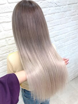 アンククロス 表参道(ANKH CROSS) プラチナホワイトロング