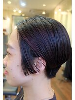 アサヒ(ASAHi) ハイライトショートボブ