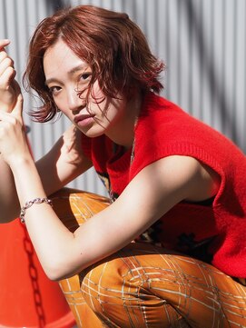 リブロ 三軒茶屋(LIBRO) ストリート系×レイヤーショート