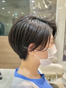 アッシュ 大泉学園店(Ash) 黒髪ハンサムショート