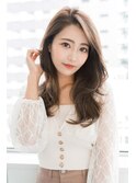 【FRAME天王寺駅前/全席個室サロン】セミロングくびれ巻き♪