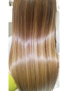 エクラートエール 大宮東口店(ECLART aile) デザインカラーからの縮毛矯正