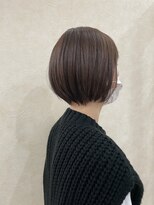 トップヘアー 総社店(TOP HAIR)&nbsp;マロンベージュ_束間ショート
