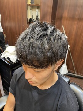 ヒロギンザ 池袋東口店(HIRO GINZA) ツーブロショートマッシュ